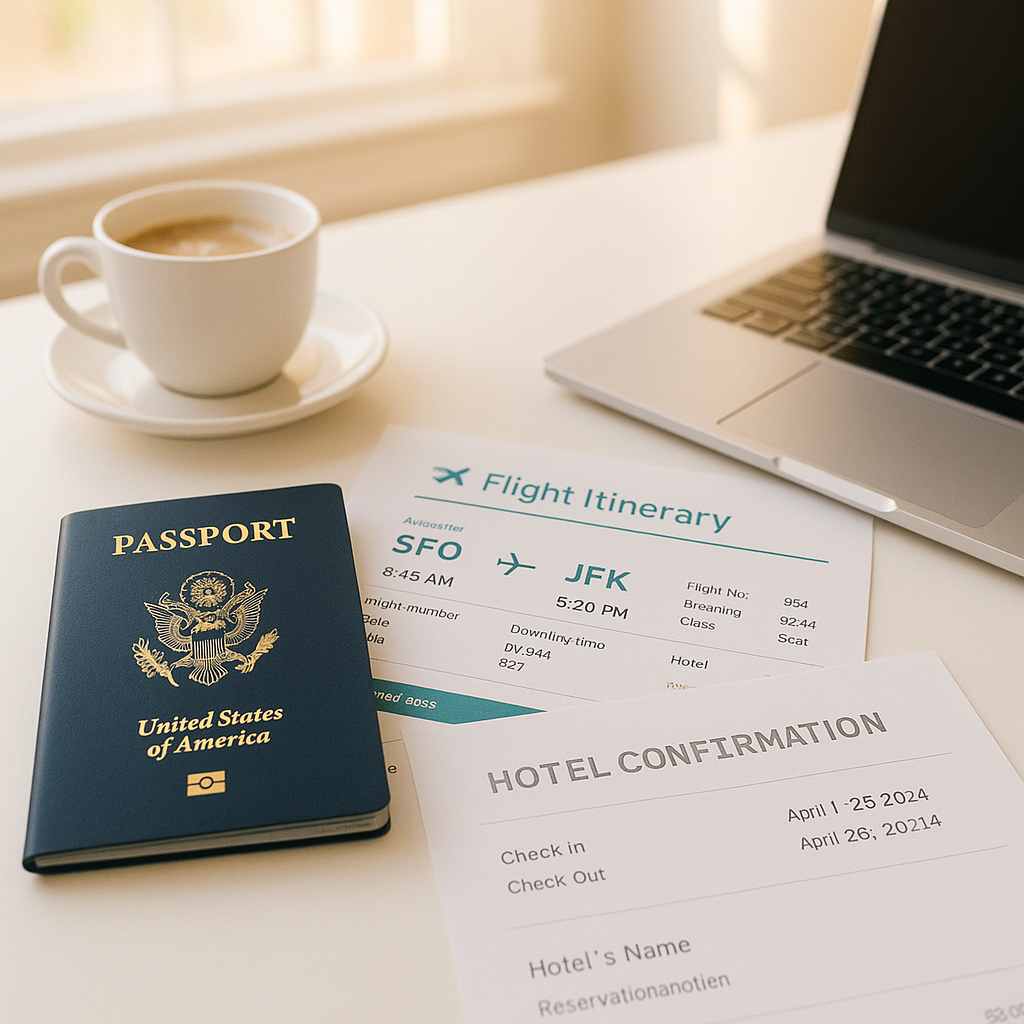 Using Flight Faker’s Dummy Flight & Hotel Reservations for Visa Applications and Onward Travel Proof