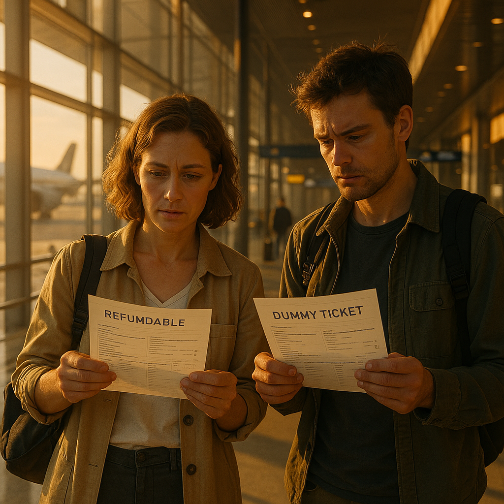 Dummy Ticket vs Real Refundable Ticket: Which Onward Proof Is Right for You?